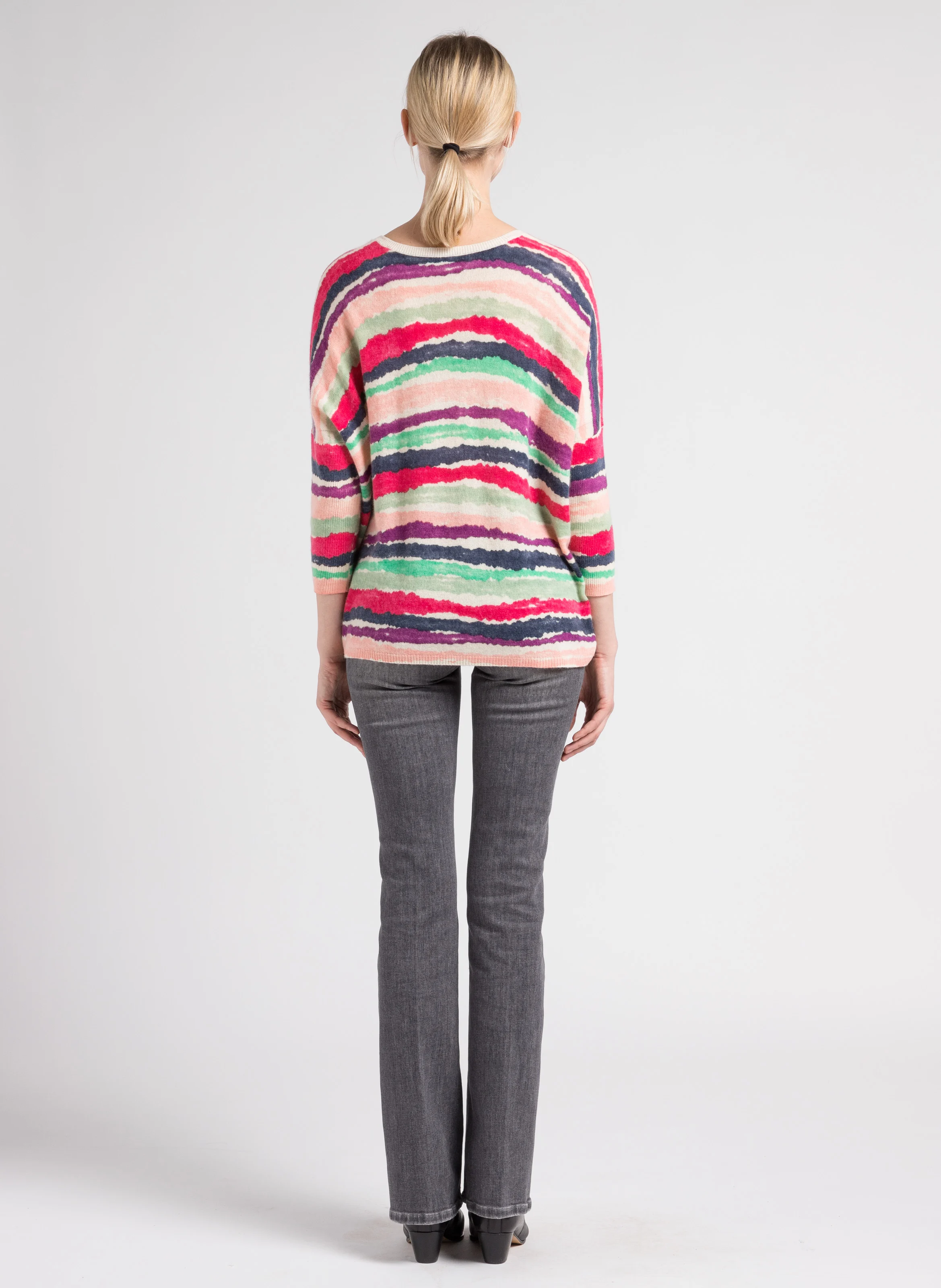SOHO - Jean bootcut taille normal délavé | Gris