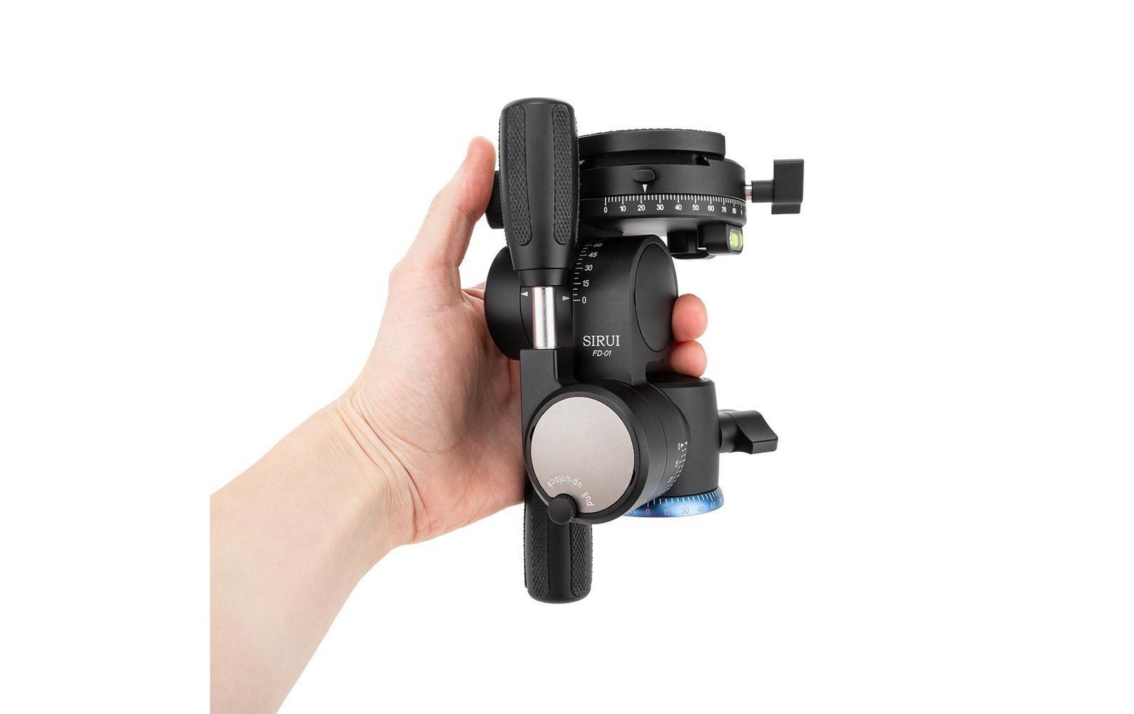 Stativkopf FD-01<br>Flexibler Vierweg-Stativkopf für optimale Bilder in fast jedem Aufnahmewinkel