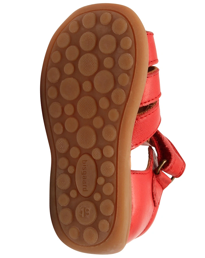 Lauflern-Sandalen CARLY in red