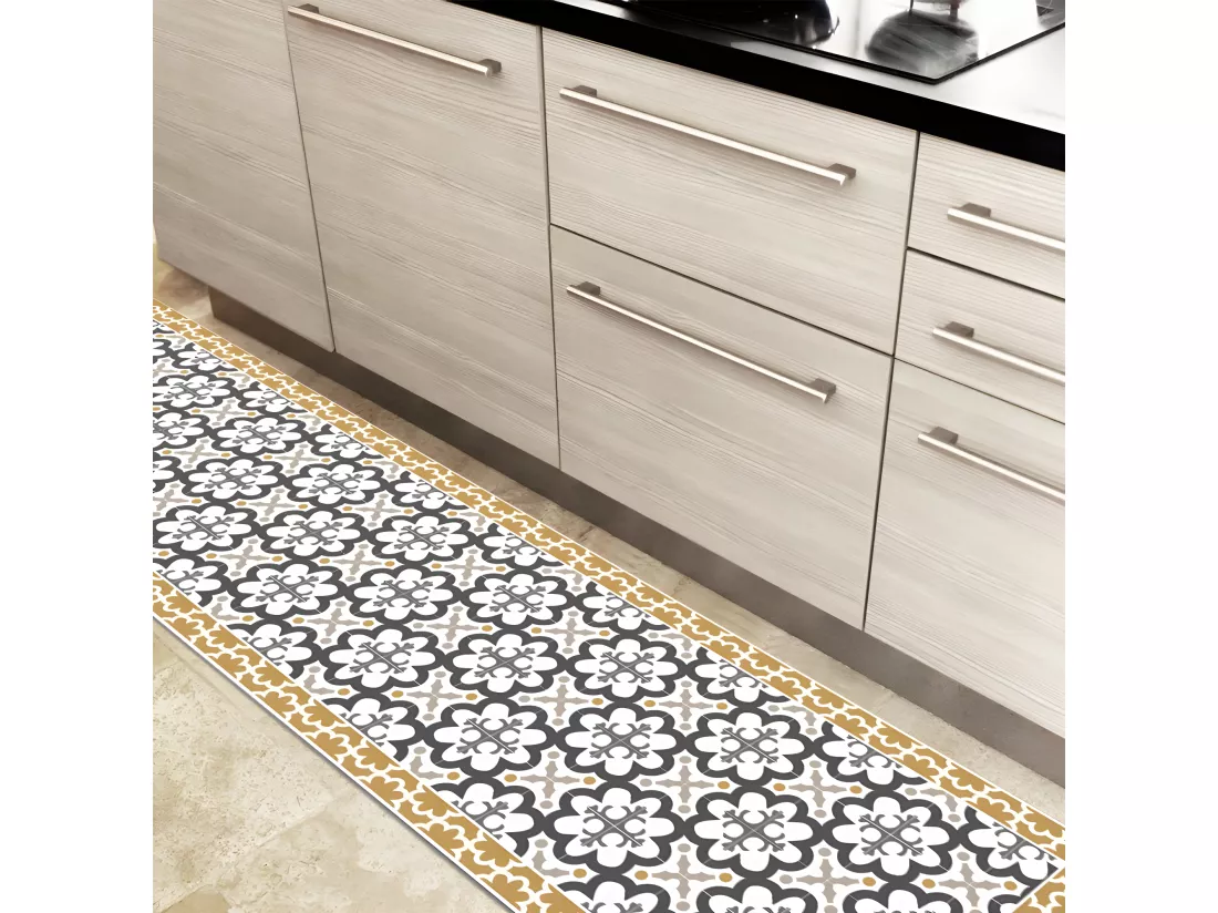 Tapis Vinyle Médium l 50xL120cm - Cassandre - Vinyle