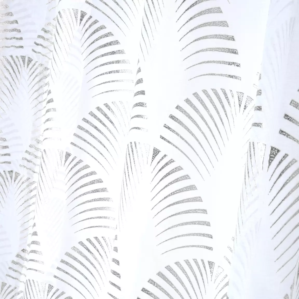 Voilage œillets (140 x 260 cm) Maldives Argent