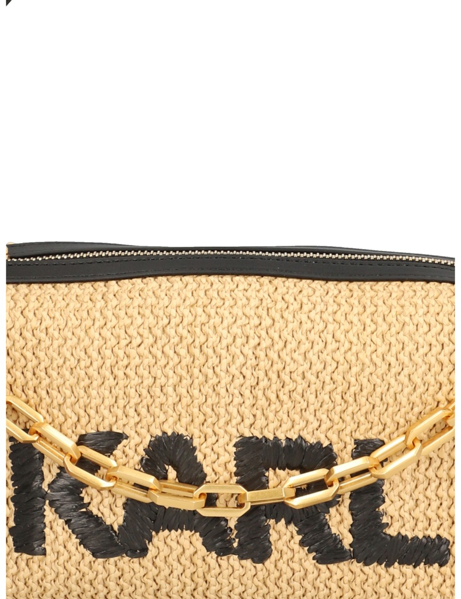 K/KUSHION RAFFIA SM BAGUETTE
