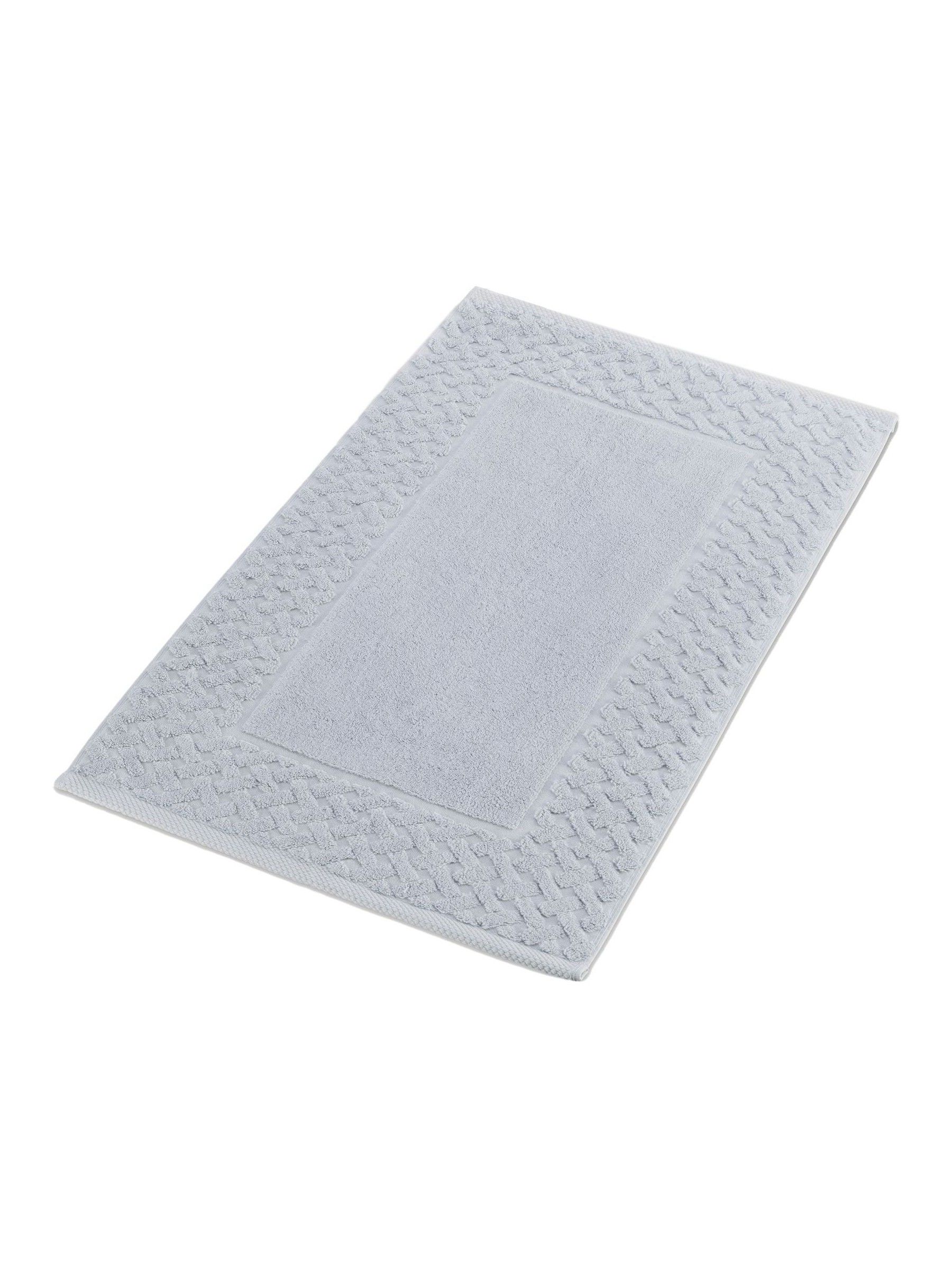 Christy Trellis Textured Turkish Cotton Bath Mats