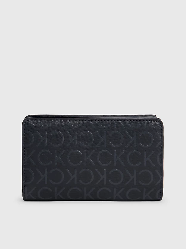 Carteira para notas com bloqueio RFID e logotipo.