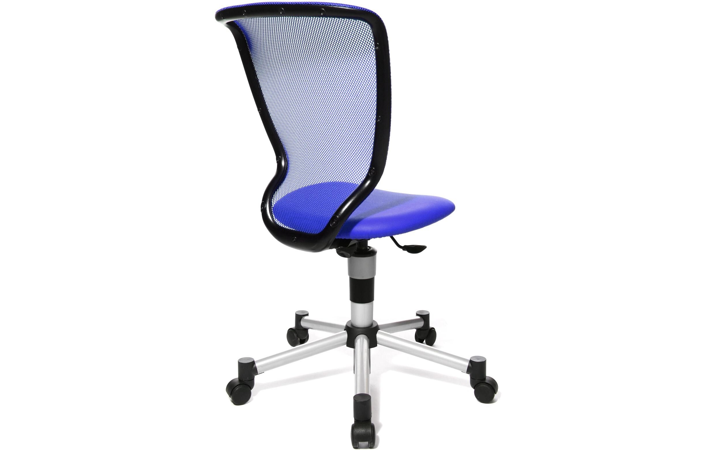 Kinder Bürostuhl Titan Junior, Blau<br>Mitwachsender Design-Kinder- und Jugenddrehstuhl