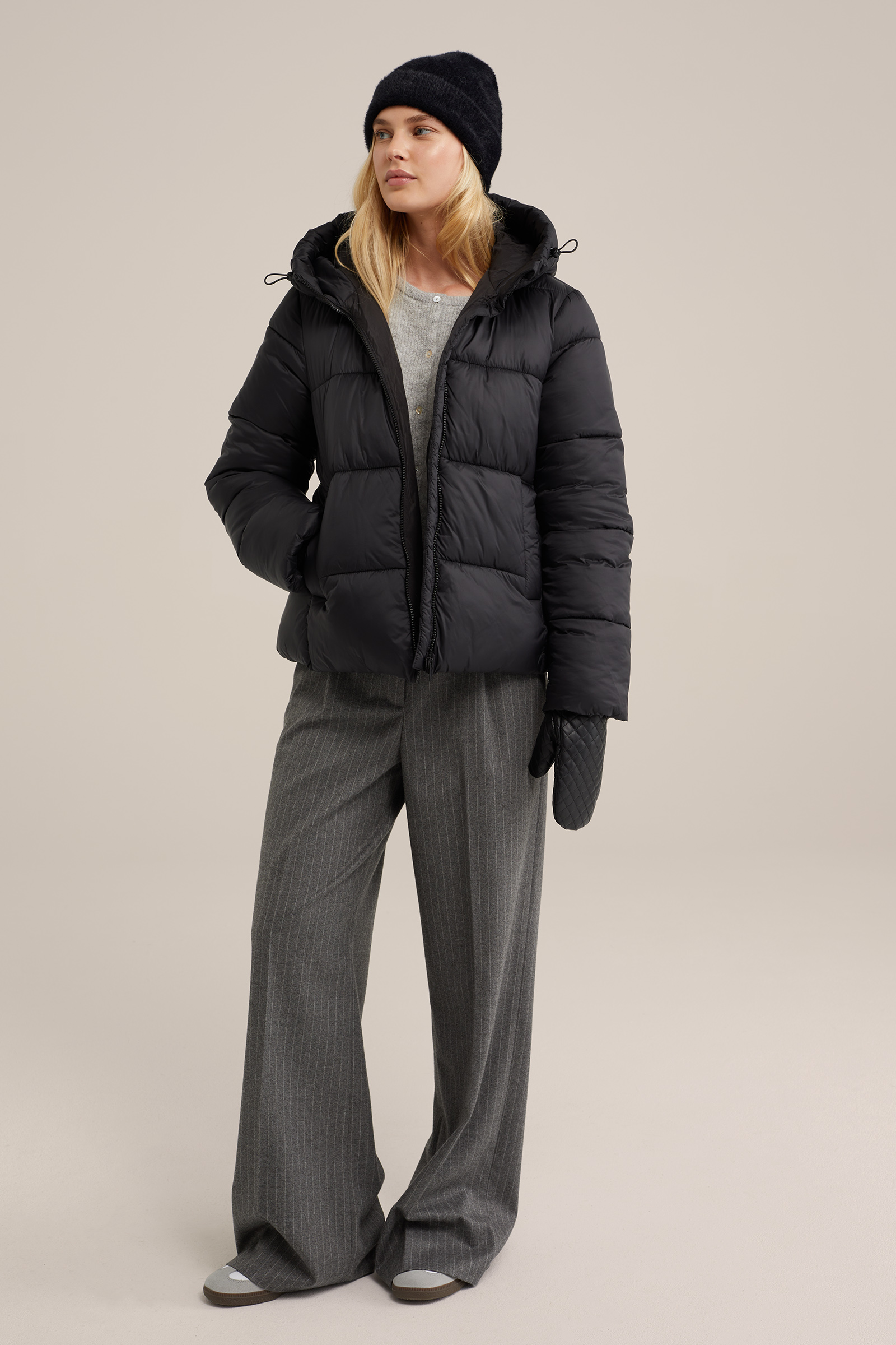 imitatieleren wanten WE Fashion Zwart