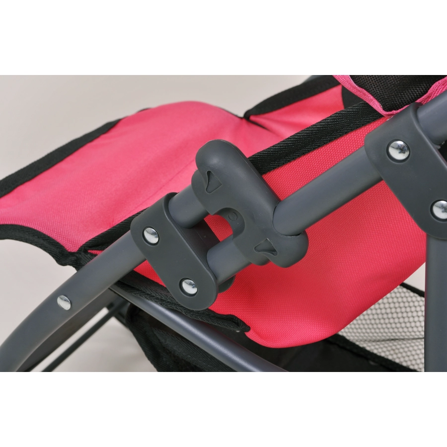 knorr toys® Puppenbuggy Liba NICI Theodor Carbon schwarz