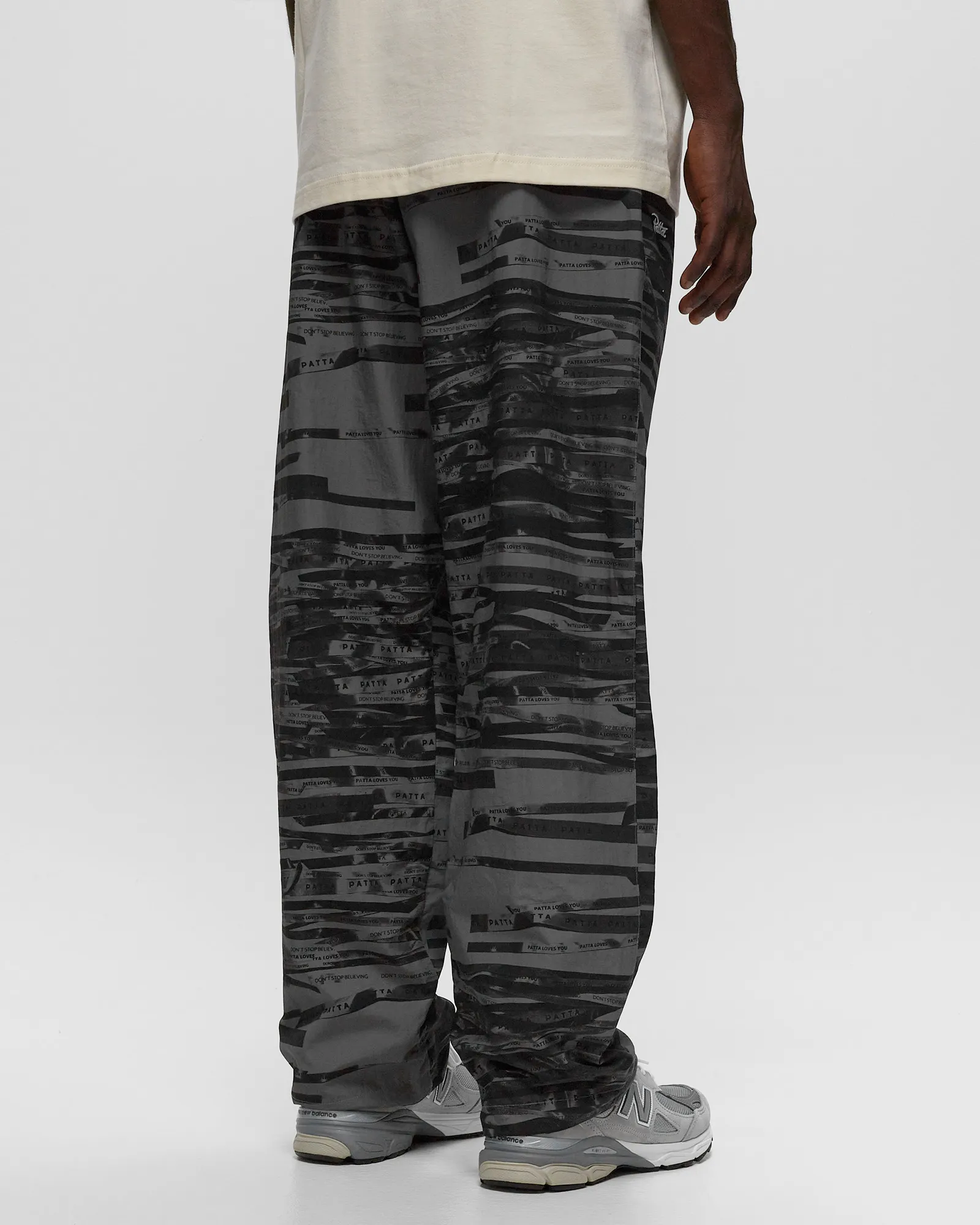 PATTA RIBBONS NYLON M2 TRACK PANTS