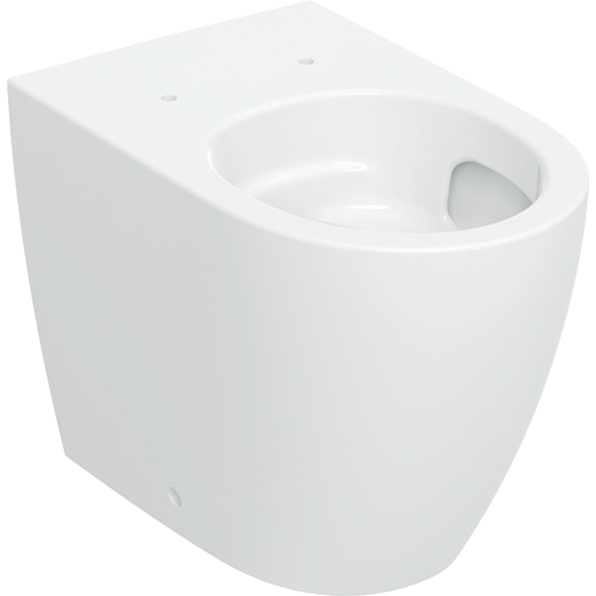 Geberit iCon staand toilet met Turboflush wit glans