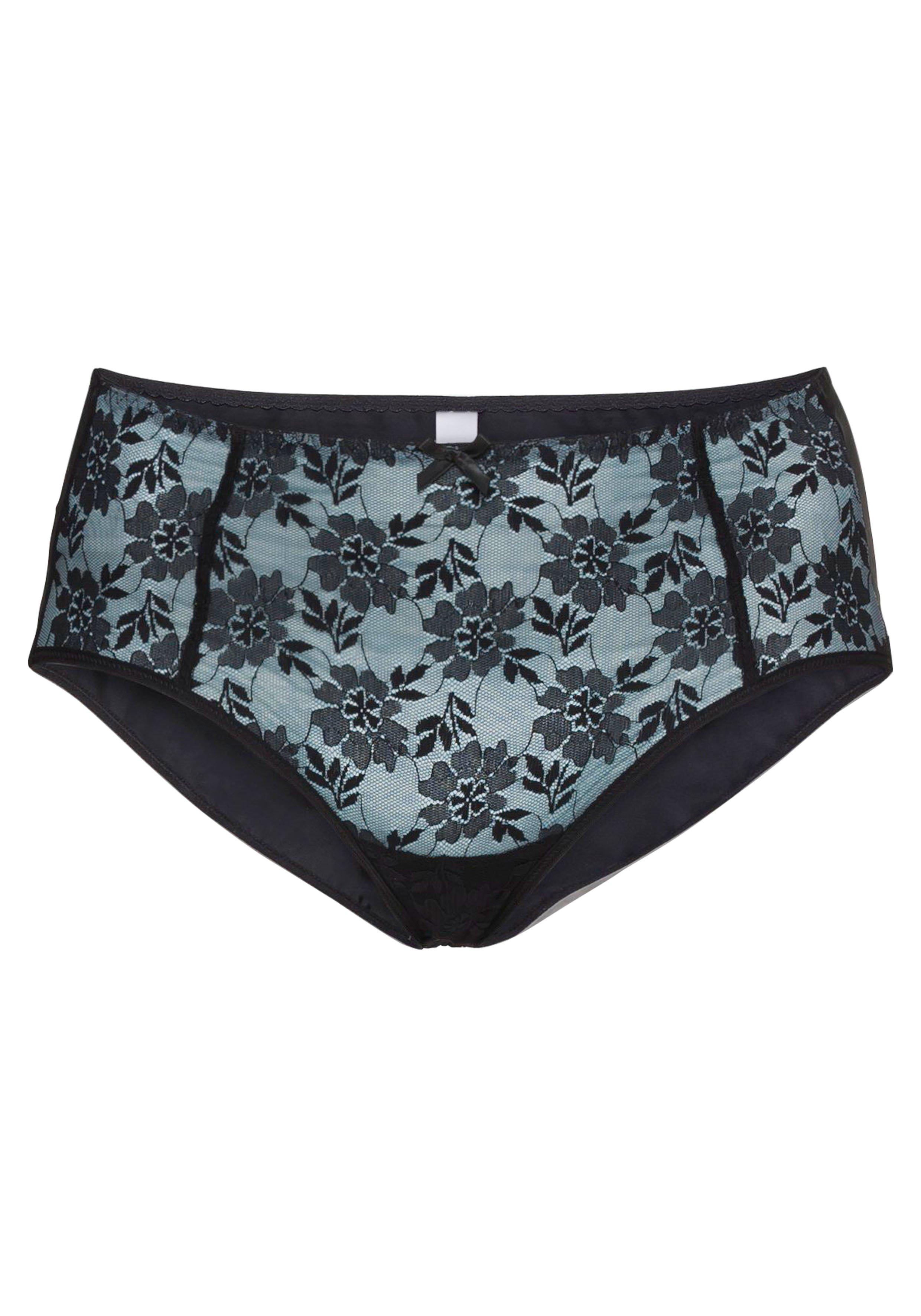 Slip in abdeckender Schnittform, mit Spitze und Mesh