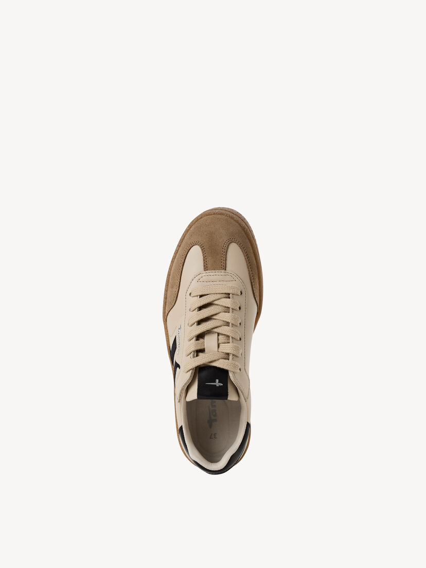 Leren Sneaker - beige
