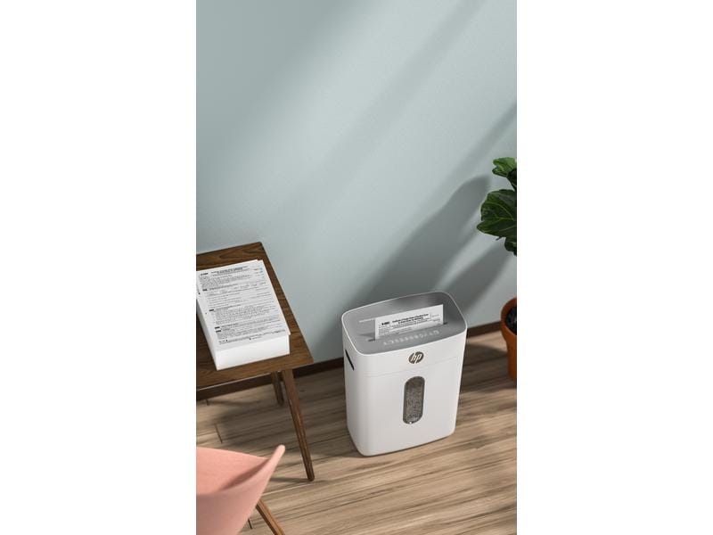 HP Aktenvernichter OneShred 8CC P-4, 8 Seiten Dokumentenvernichter von HP