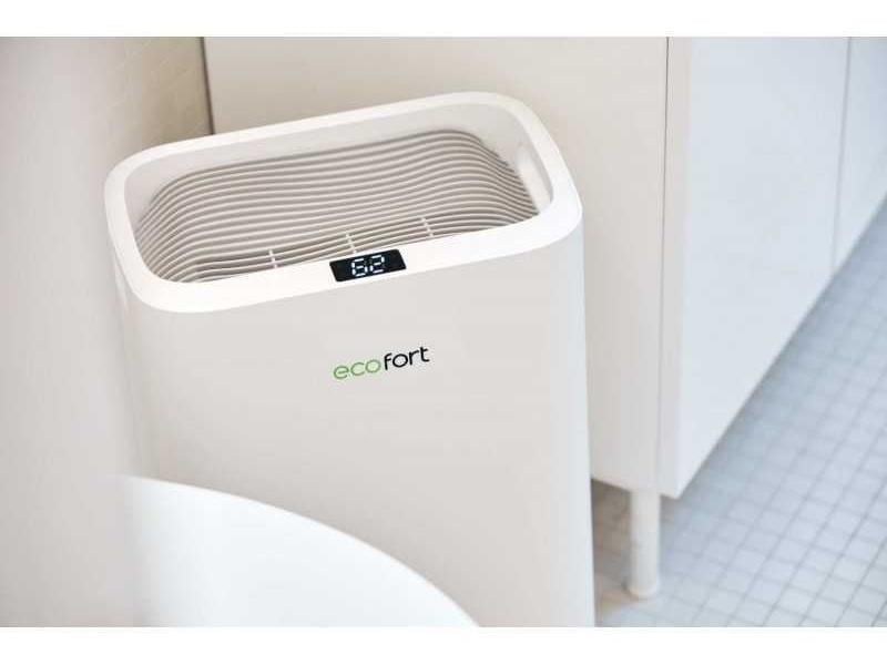 Ecofort Entfeuchter ecoQ DryAir 13L Energy Saver 30 m² Luftentfeuchter mit grosser Leistung und geringem Energieverbrauch