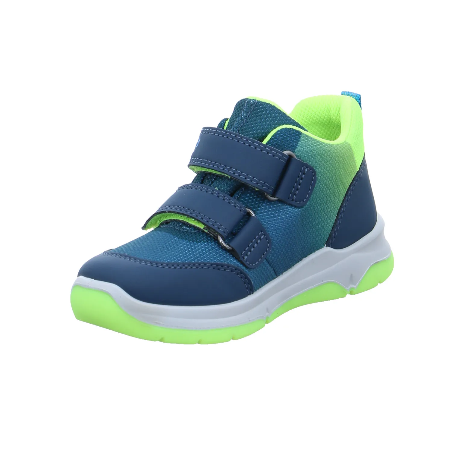 SUPERFIT Kleinkinder-Sport -Halbschuh Blau Textil  Sneaker