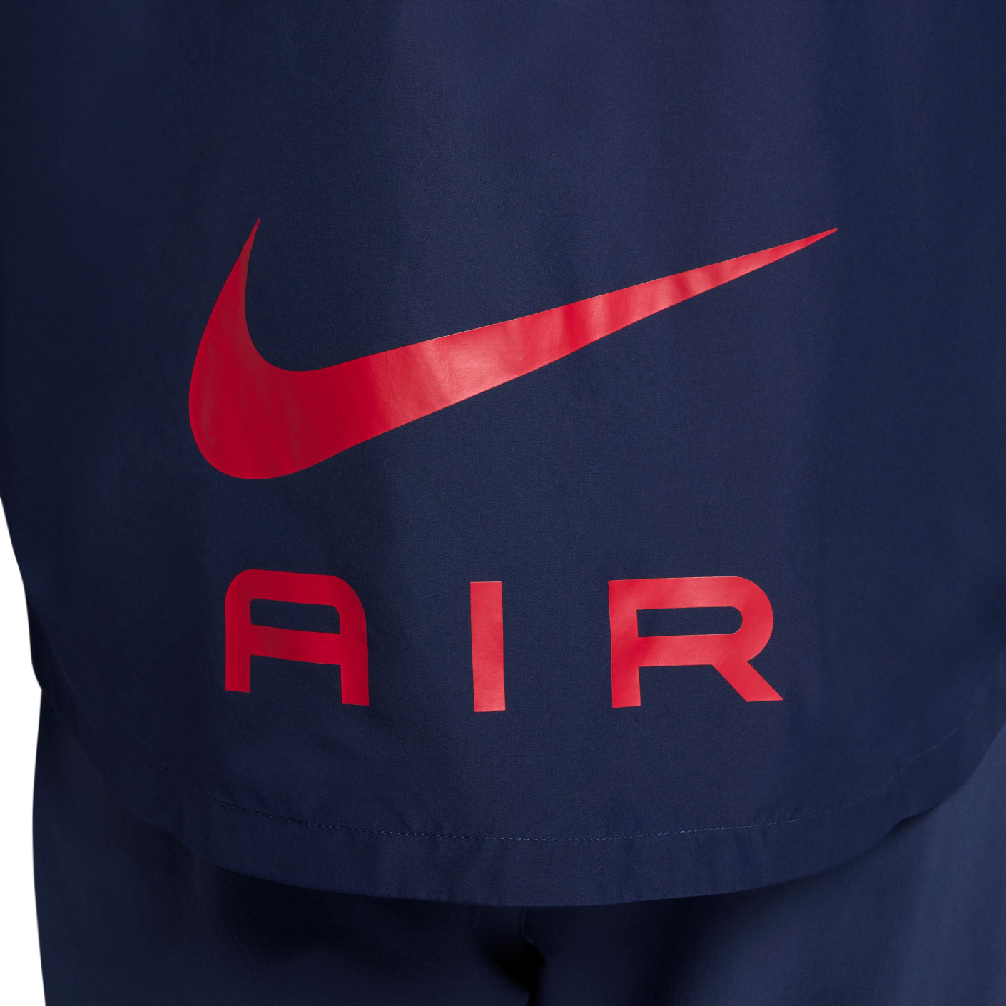 Nike Sportswear Air Trainingspak Full-Zip Woven Donkerblauw Beige Rood Zilver