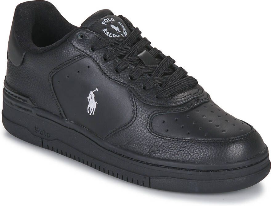 POLO RALPH LAUREN Ralph Lauren Lage Sneakers Masters Court Low Top Maat: 42 Materiaal: Leer Kleur: Zwart
