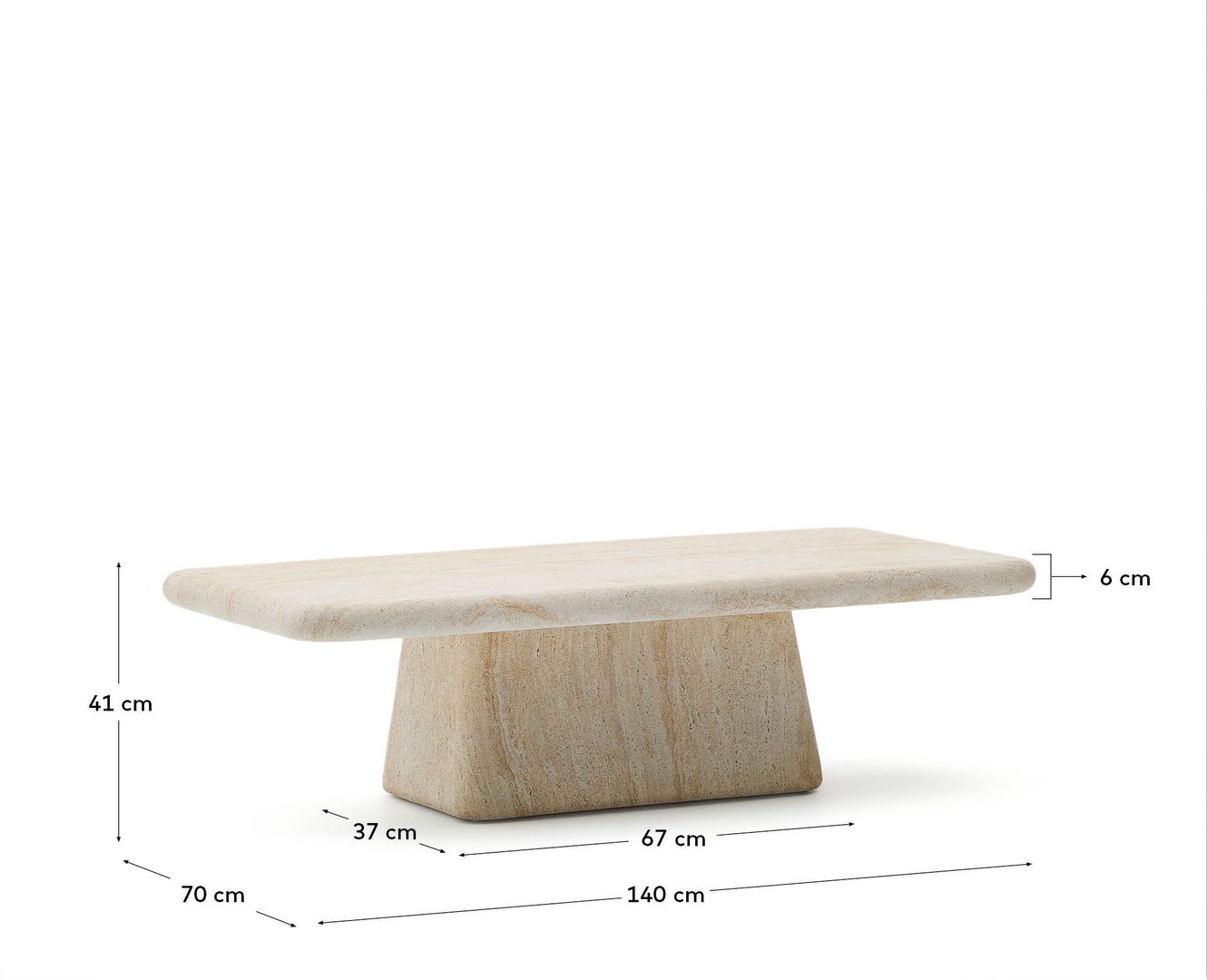 Kave Home   Drasi Salontafel