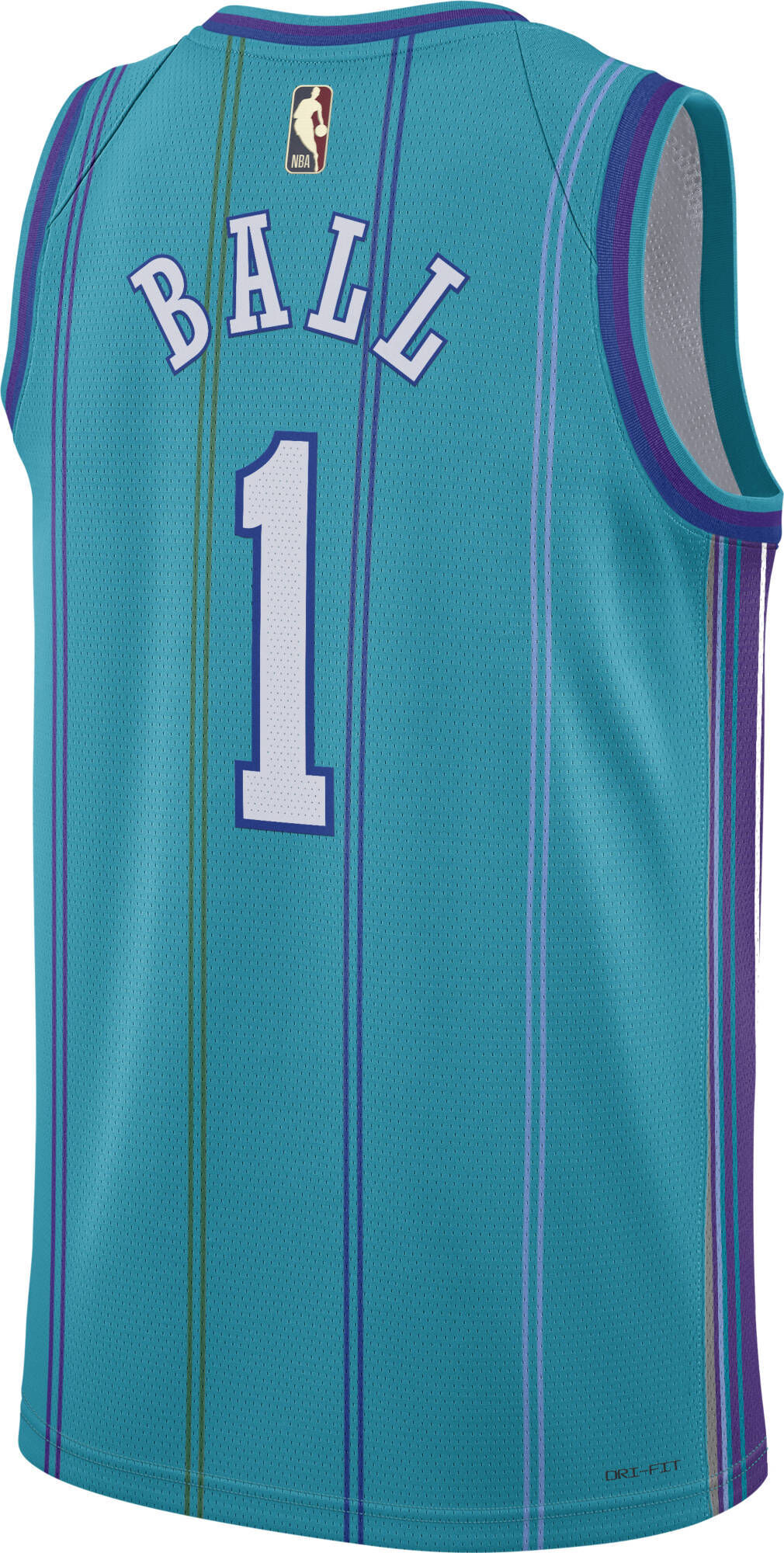 Nike| Herren Basketballtrikot NBA CHARLOTTE HORNETS BALL LAMELO