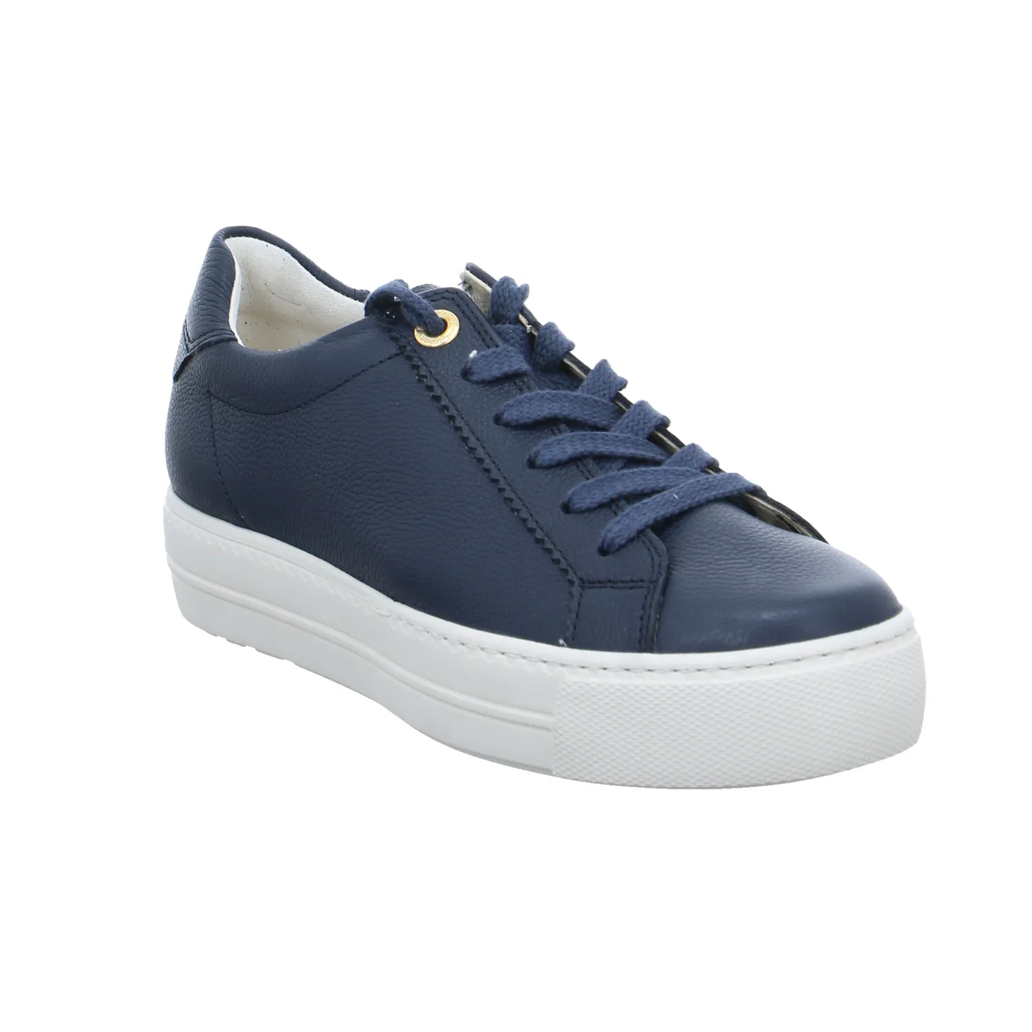 PAUL GREEN Sneaker Blau Leder