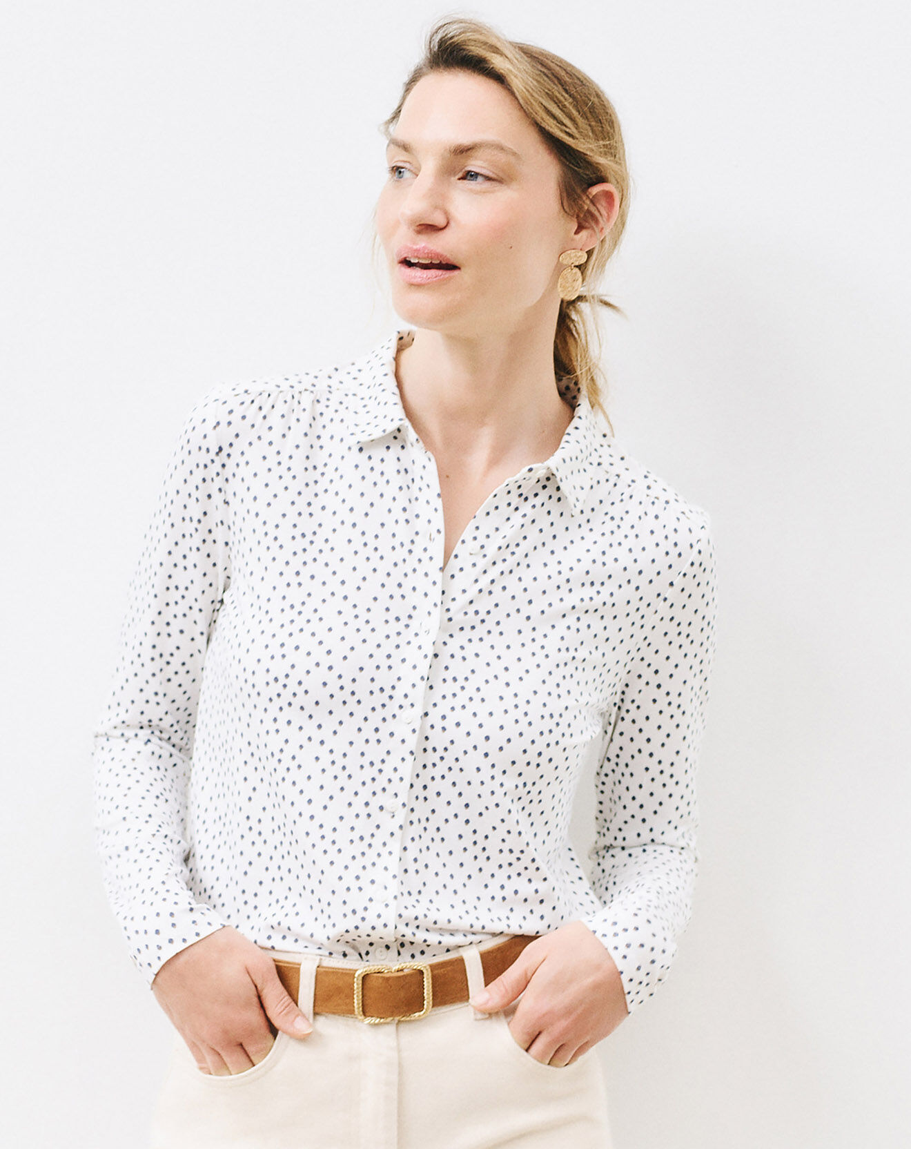 Caroll Chemise Jack B ivoire