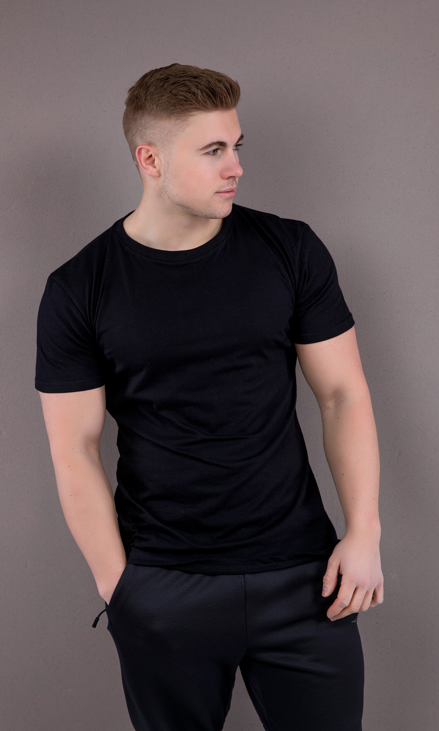 Paolo Renzo® Rundhals T-Shirt 2 Stück - Größe M - Weiß