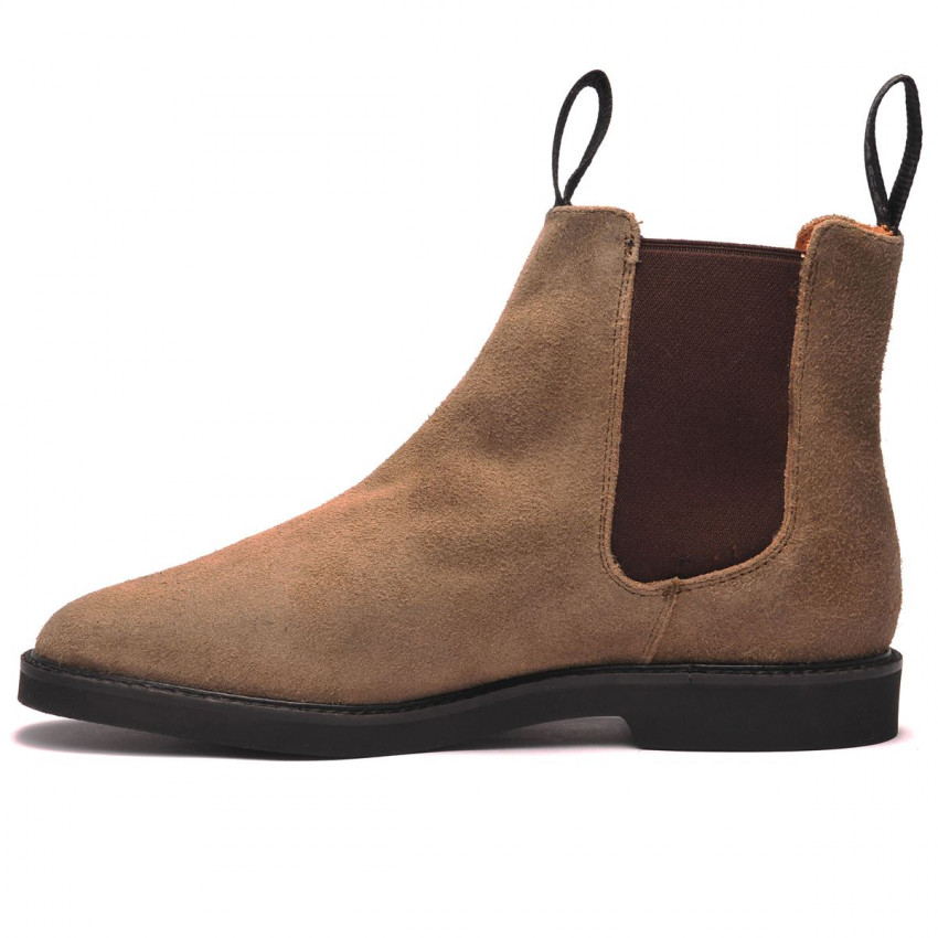 CHELSEA SUEDE POLARIS Beige Taupe-CHELSEA SUEDE POLARIS Femme