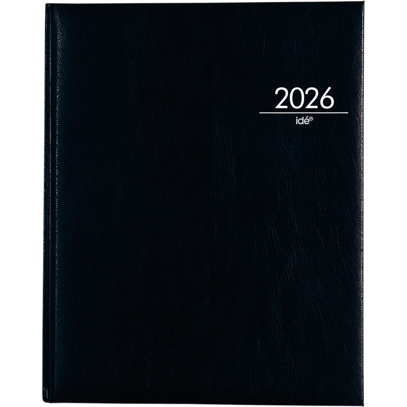 Rido Idé Agenda 2026 TM Manager 52Z, 1 Woche / 2 Seiten, schwarz