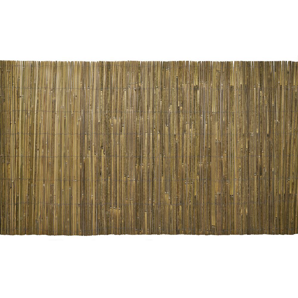 Canisse bambou fendu naturel L.500xH.100cm