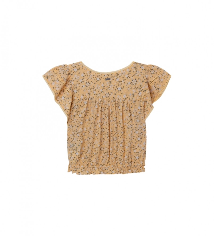 Blusa amarela Hella da Pepe Jeans