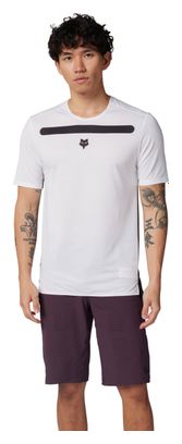 Maillot Manches Courtes Flexair Aviation Race Blanc