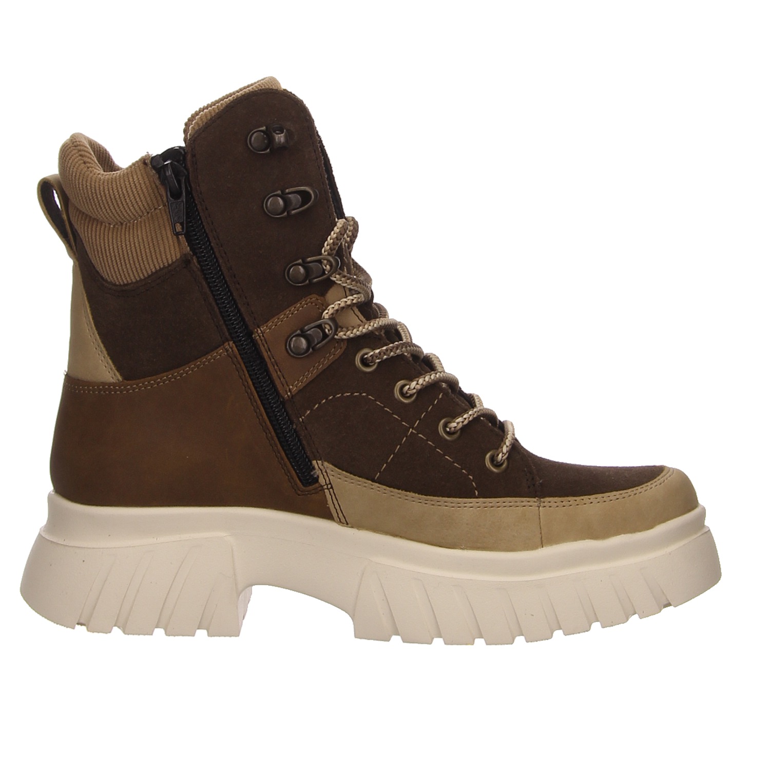 Rieker Boots braun/beige beige