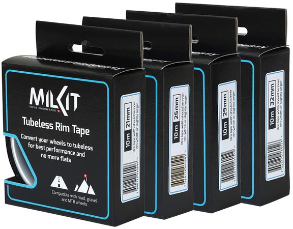 RIM TAPE MILKIT Tubeless Felgenband  25 mm x 10m