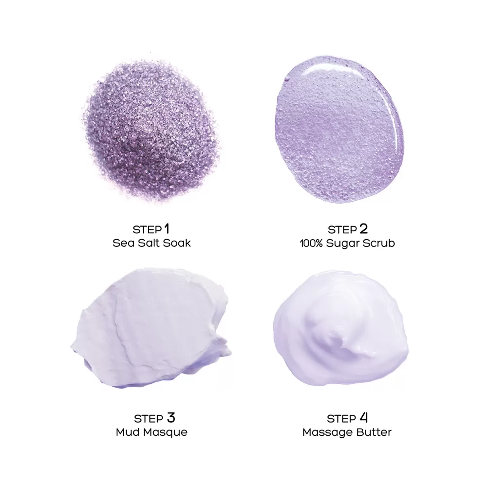 VOESH Pedi in a Box Lavender Relieve - 1 stk.
