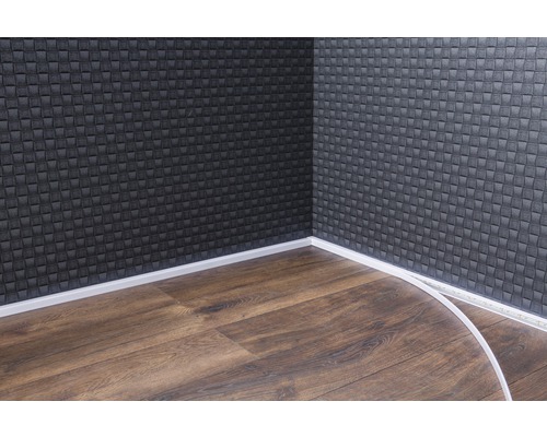 LED-kanaal voor LED-plint opaal 22x2500 mm