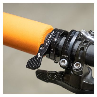 Commande de Tige de Selle Wolf Tooth ReMote BarCentric (Sans Câble/Sans Gaine) Noir