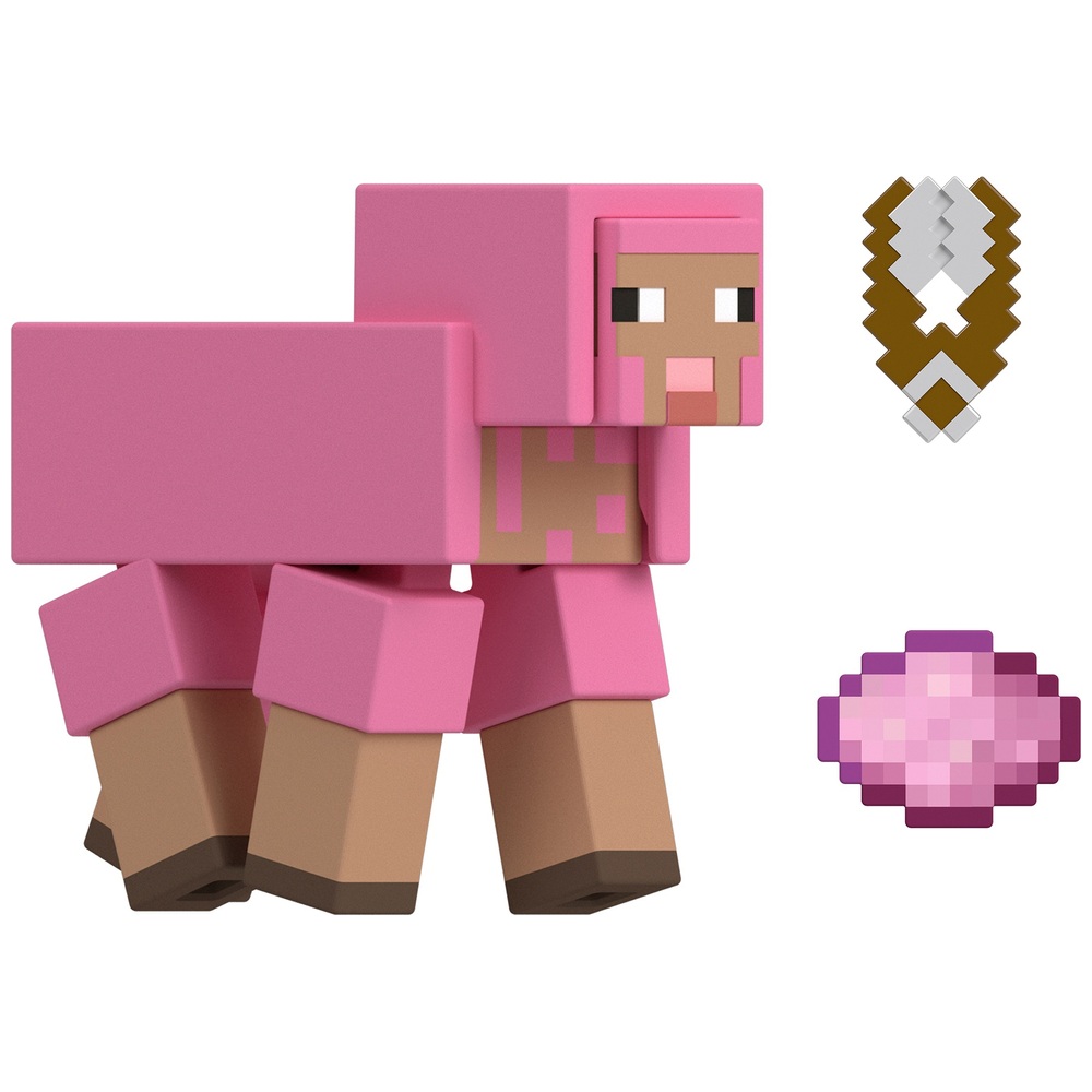 Minecraft Core 8cm Actionfigur - Gefärbtes Schaf