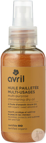 Avril Huile Pailletée Multi-Usages 100ml