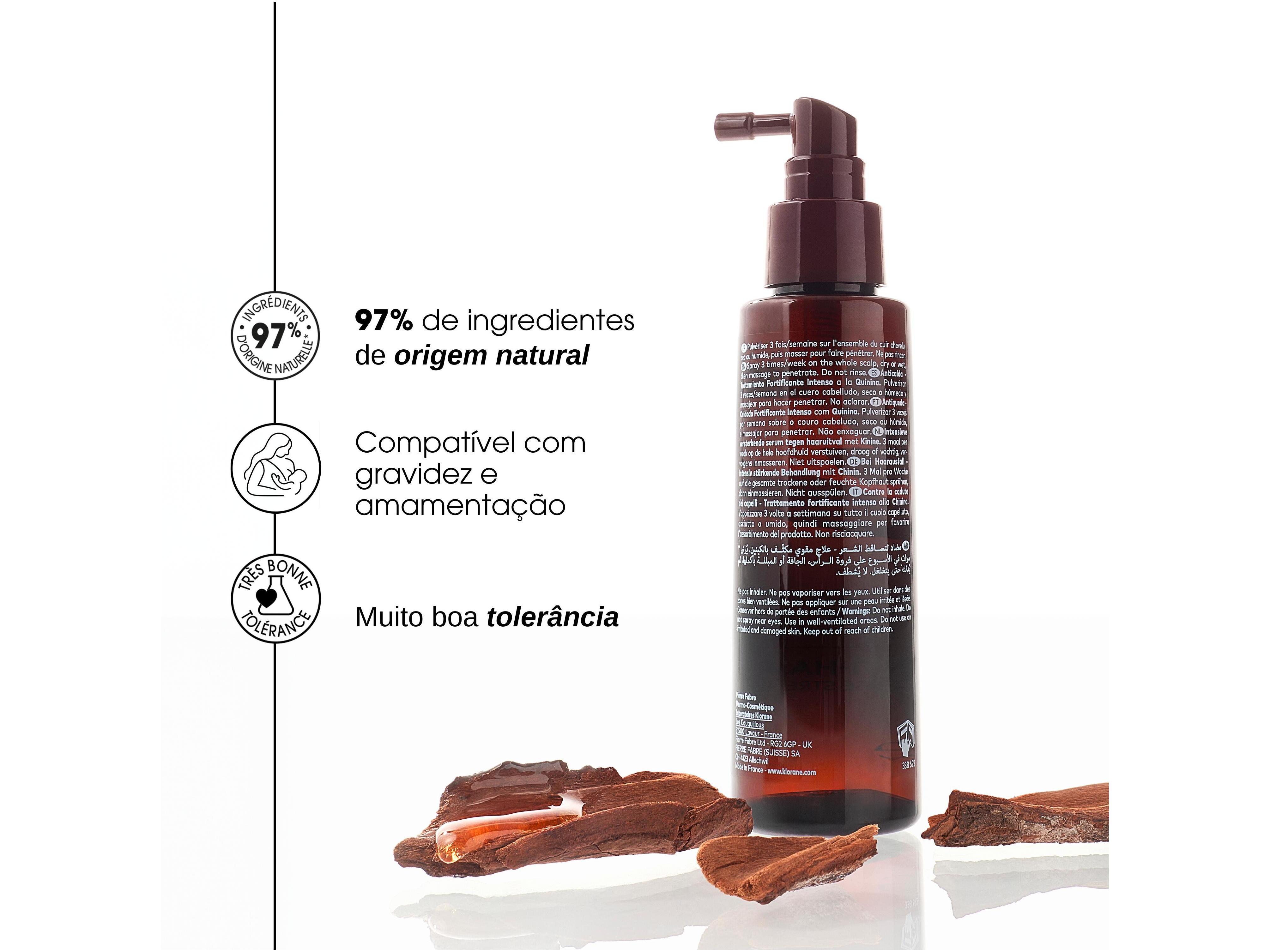 SÉRUM KLORANE ANTI-QUEDA QUININA 100ML