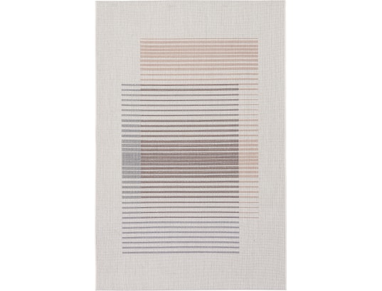 CONCEPT1 - Tapis Kino beige bleu orange 160x230 cm