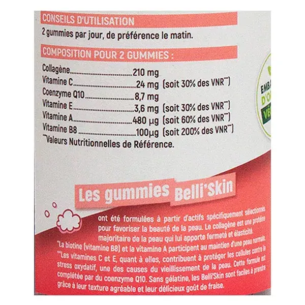 Nat & Form Activ' Belli'Skin 60 gomas