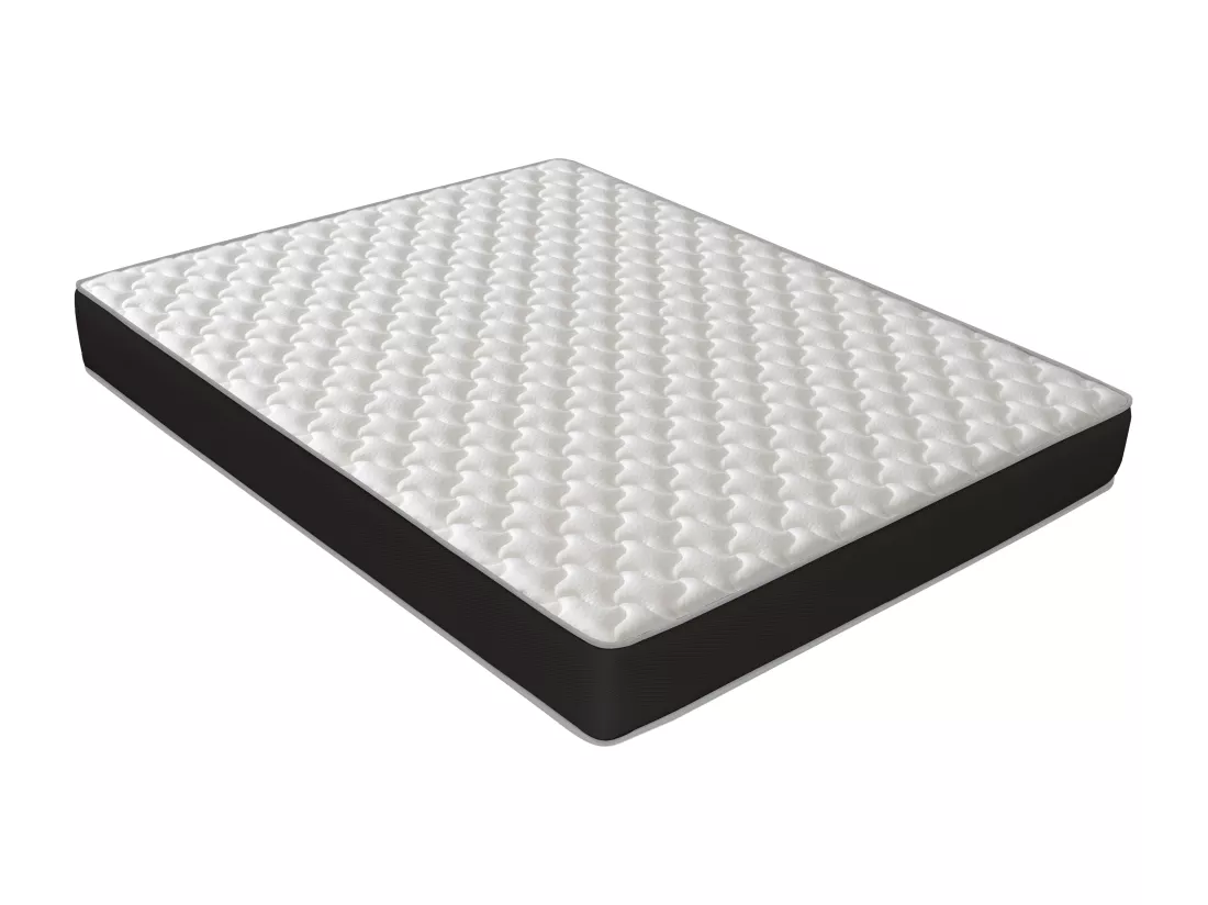 Matelas Mousse 140x190 Elegance - Ferme - Réversible - Côté Été/hiver - H18 Cm