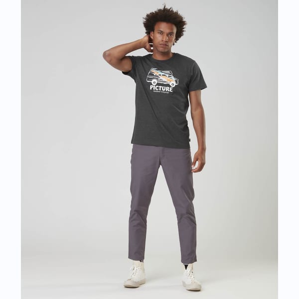 T-shirt PICTURE CUSTOM VAN TEE DARK GREY MELANGE