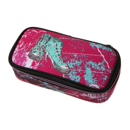 Walker Schüleretui Sneaker, fuchsia