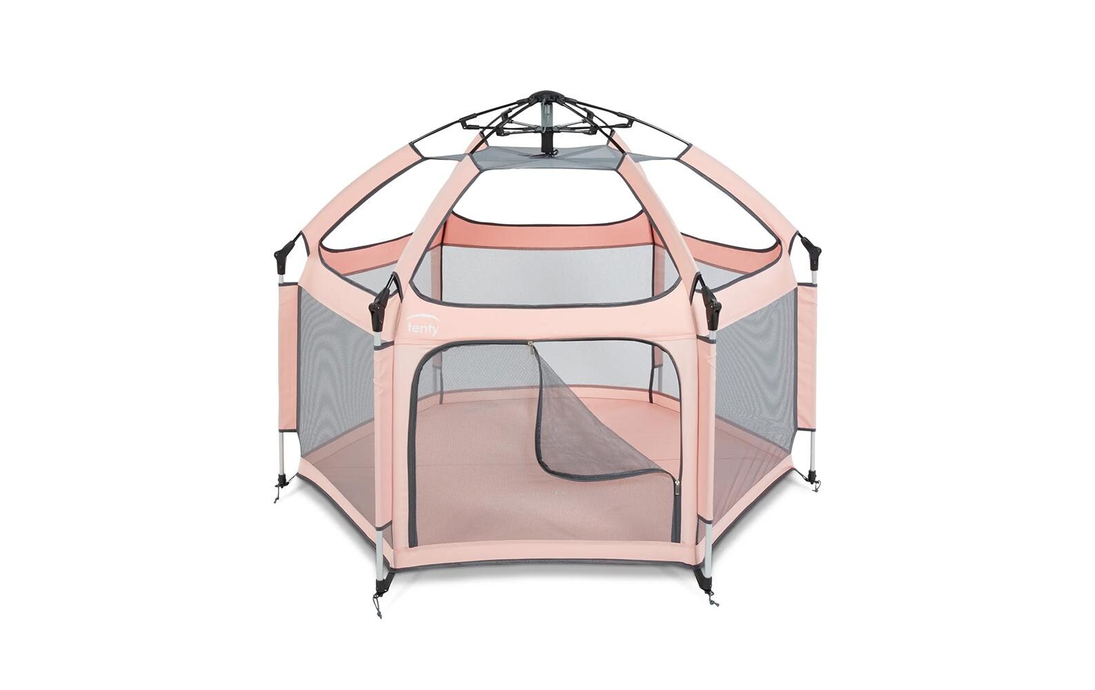 Laufgitter Set Rosa/Grau<br>Laufgitter Set, Rosa/Grau