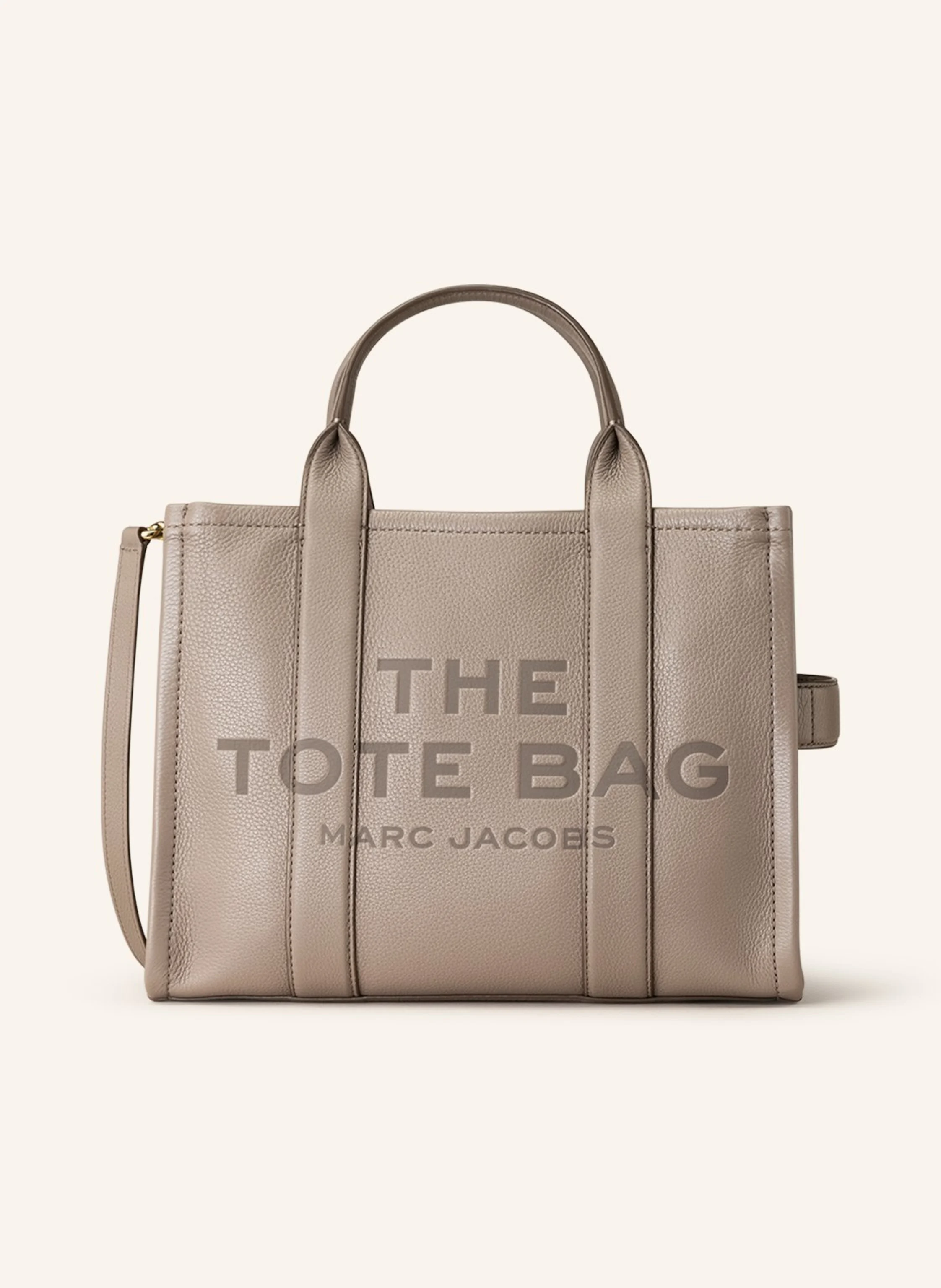 MARC JACOBS Shopper THE MEDIUM TOTE BAG LEATHER