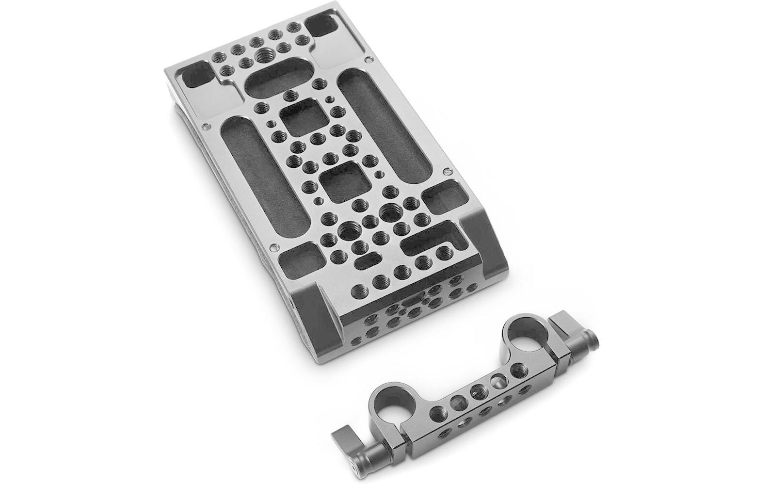 Adapter Universal Shoulder Pad With 15mm RailBlockPolsterpad, welches für den Gebrauch auf der Schulter geeignet ist