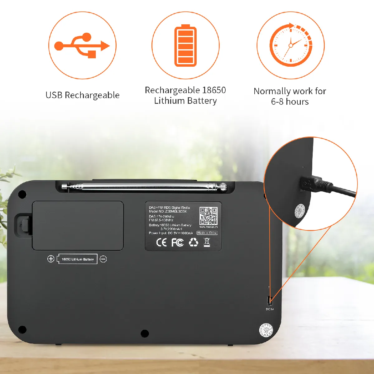 Universal FM DAB Radio