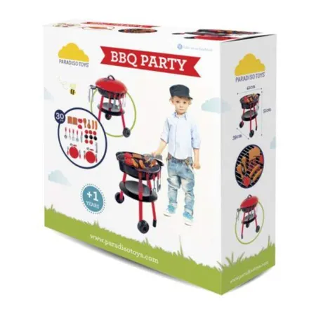 SIVABBQ Party Grill, 30-teilig, 36 x 36 x 50 cm