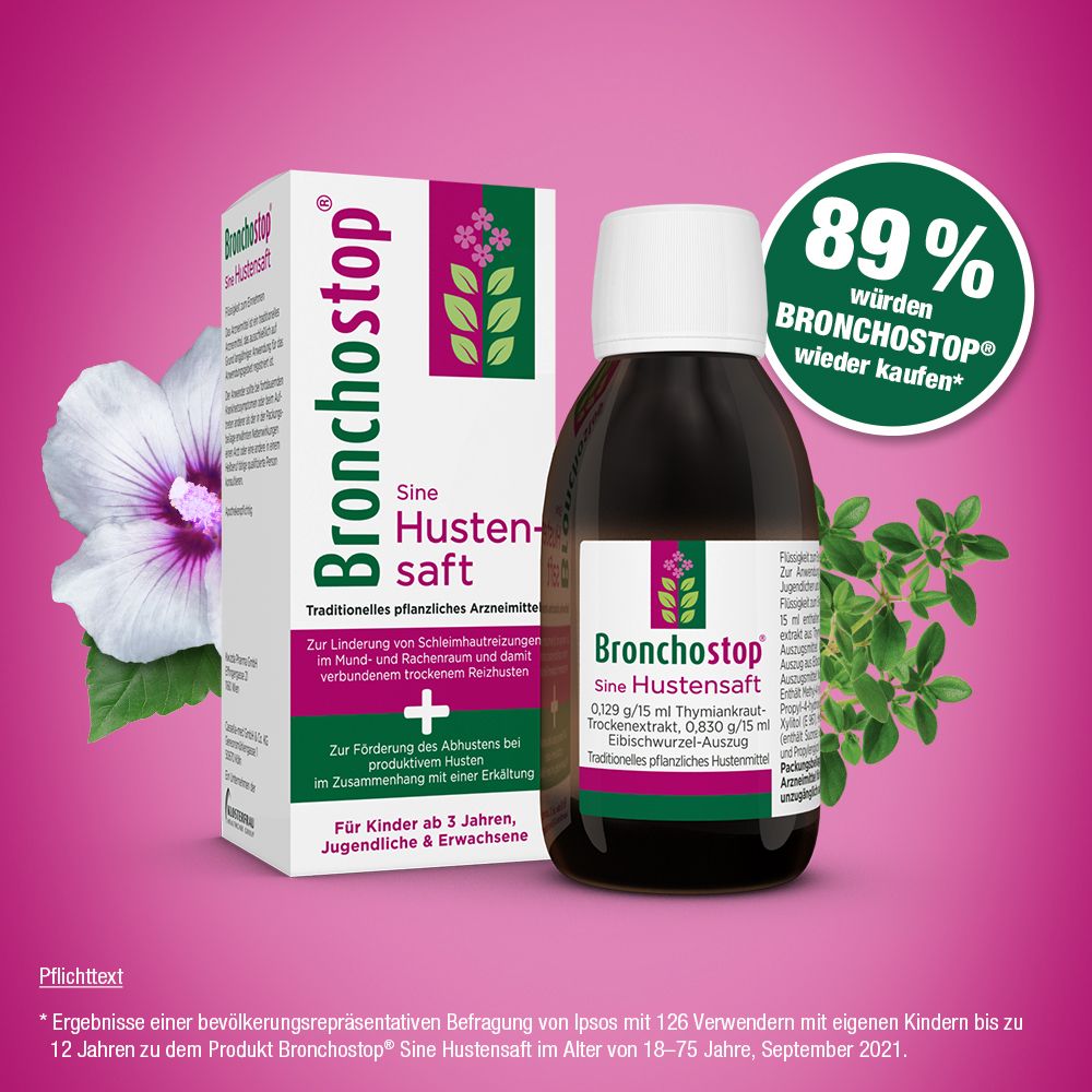 Bronchostop® Sine Hustensaft