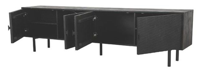Tv-meubel Zwart AC-49.057 Cotia B220 x D40 x H60 cm
